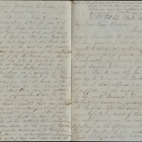 1861: Mary E. King to Mary Denham
